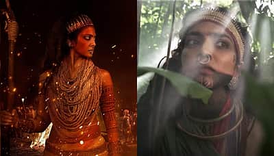 தங்கலான் படத்துக்காக எருமை சவாரி செய்த மாளவிகா மோகனன்!