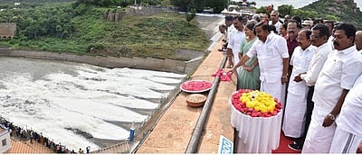 பாசனத்துக்கு மேட்டூர் அணை திறப்பு