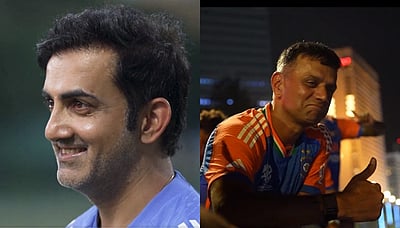 புதிய பொறுப்பு, அதிக எதிர்பார்ப்பு..! கம்பீருக்கு ஆலோசனை வழங்கிய திராவிட்! 