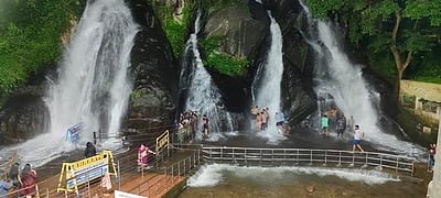 குற்றாலம் ஐந்தருவியில் குளிக்க அனுமதி