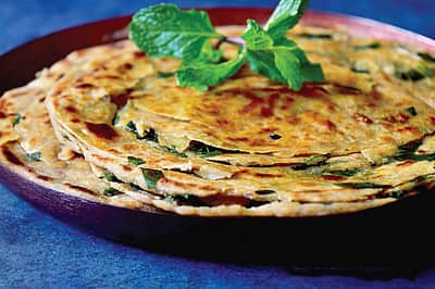 புதினா பரோட்டா