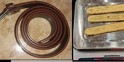 பெல்டில் மறைத்து எடுத்துவரப்பட்ட ரூ. 1.3 கோடி தங்கம்! சுங்கத்துறையினர் மீட்பு!