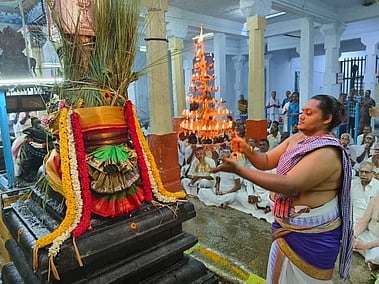அம்பை சின்ன சங்கரன்கோவிலில் ஆடித் தவசு திருவிழா கொடியேற்றம்