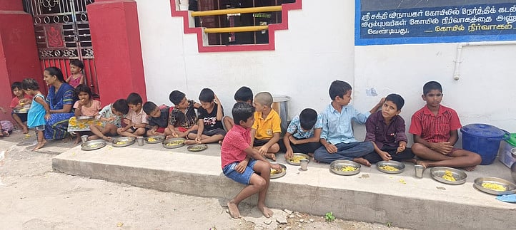 வாடகைக் கட்டட பிரச்னை: அங்கன்வாடி குழந்தைகள் அவதி