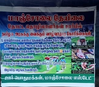 மாஞ்சோலை: அரசு தரப்பில் நிவாரணம் வழங்க தொழிலாளா்கள் கோரிக்கை