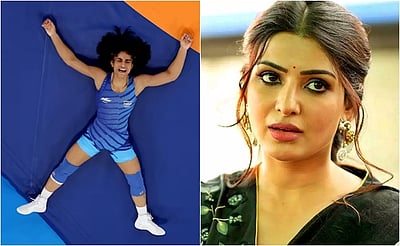 உறுதியானவர்களுக்கே கடினமாக தடைகள்! வினேஷ் போகத்துக்கு சமந்தா ஆறுதல்