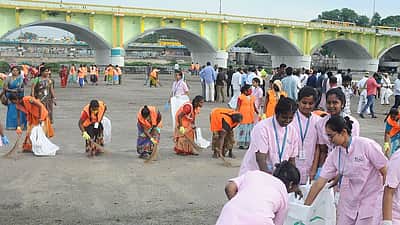மாமதுரை விழா: தூய்மைப் பணிகள் தொடக்கம்