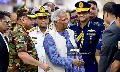 வங்கதேசம் வந்தார் முகமது யூனுஸ்! இன்றிரவு பொறுப்பேற்பு 