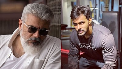 விடாமுயற்சி படக்குழு பகிர்ந்த புதிய போஸ்டர்! புதிய தோற்றத்தில் ஆரவ்!