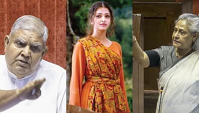10 நாள்களில் 3 ஆவது முறை..! ஜகதீப் தன்கர் - ஜெயா பச்சன் மோதலால் வைரலாகும் ஐஸ்வர்யா ராய்!