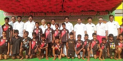 சிவகங்கையில் மாநில அளவிலான மல்லா் கம்பம் போட்டிகள் நிறைவு