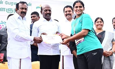 போதை கலாசாரத்திற்கு எதிரான தொடா் ஓட்டம்: 500 போ் பங்கேற்பு