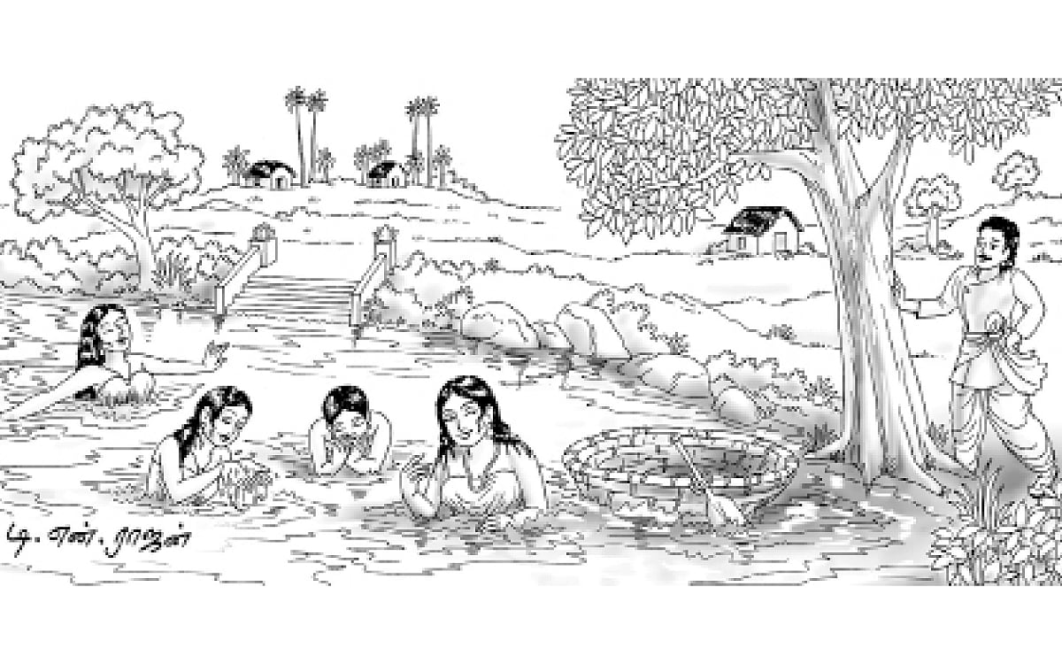 உற்ற தோழியைத் தேர்ந்த தலைவன்