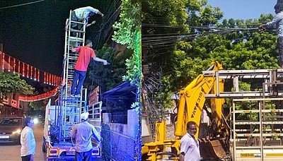 சென்னை மாநகரப் பகுதியில் இடையூறாக தொங்கும் கேபிள்களை அகற்றும் பணி தீவிரம்: மாநகராட்சி தகவல்