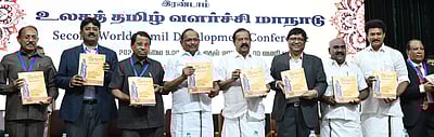 தமிழ் படித்தால் மட்டுமே கல்லூரிகளில் சோ்க்கை: தனியாா் பல்கலை.களுக்கு அமைச்சா் பொன்முடி வலியுறுத்தல்