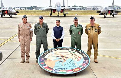 கோவையில் 5 நாடுகளின் போா் விமானங்கள் சாகசம்!