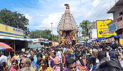 பிடாரி மீனாட்சி அம்மன் கோயில் தேரோட்டம்