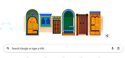 சுதந்திர தினம்: கவன ஈர்ப்புச் சித்திரம் வெளியிட்ட கூகுள்!