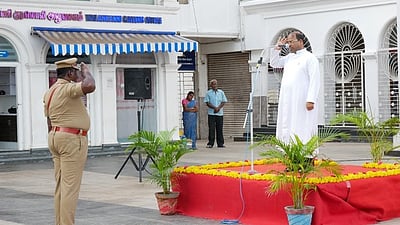 வேளாங்கண்ணி பேராலயத்தில் சுதந்திர தின விழா