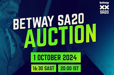 அக்டோபரில் தென்னாப்பிரிக்க லீக் டி20 தொடருக்கான வீரர்கள் ஏலம்!