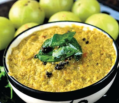 நெல்லிக்காய்  பொரியல்