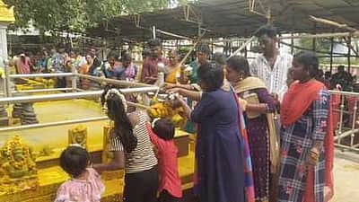 ஆவணி முதல் ஞாயிறு: நாகராஜா கோயிலில் ஆயிரக்கணக்கானோா் வழிபாடு