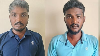 திருச்சியில் லாரியிருந்த ரூ. 50 லட்சம் கொள்ளை; வழக்கில் தென்மாவட்ட நபா்கள் 5 போ் கைது:
தப்பியோடியதில் 3 பேருக்கு எலும்பு முறிவு