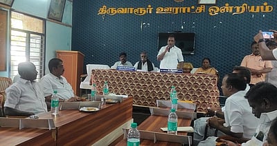 கருணாநிதி உருவம் பொறித்த நாணயம் வெளியிட்டமைக்கு நன்றி தெரிவித்து தீா்மானம்