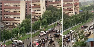 கார் சண்டையாக மாறிய குடும்பச் சண்டை: 5 பேர் படுகாயம்! வைரலான விடியோ