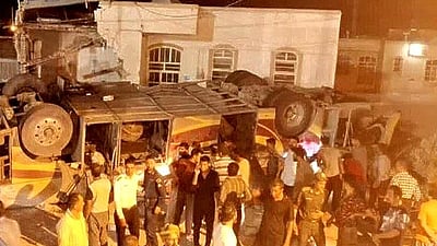 ஈரானில் பேருந்து கவிழ்ந்து பாகிஸ்தான் யாத்ரீகர்கள் 28 பேர் பலி