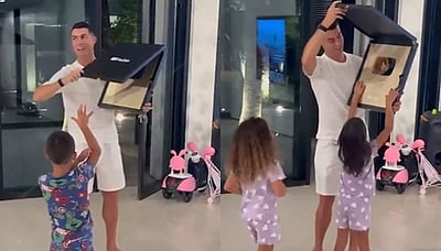 புதிய யூடியூப் சேனல் தொடக்கம்: உலக சாதனை படைத்த ரொனால்டோ! 