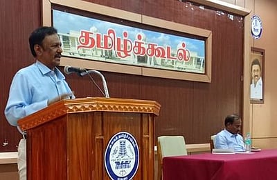 ஏராளமான அறிவியல் குறிப்புகளைக் கொண்டது தமிழ் -இஸ்ரோ முன்னாள் விஞ்ஞானி நெல்லை சு. முத்து