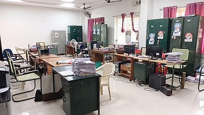 ஊரக வளா்ச்சித் துறை அலுவலா்கள் தற்செயல் விடுப்பு போராட்டம்