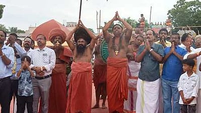 சுவா்ணபுரீஸ்வரா் கோயில் கும்பாபிஷேகம்