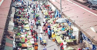 விதவைகளால் நிர்வகிக்கப்படும் மார்க்கெட்...