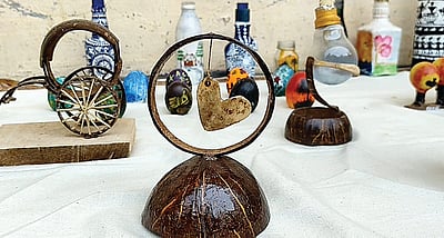 தேங்காய் சிரட்டையில் அசத்தல்!