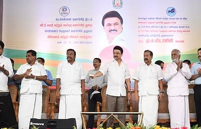 வடசென்னை வளர்ச்சித் திட்டப் பணிகளுக்கு அடிக்கல் நாட்டினார் முதல்வர் ஸ்டாலின்