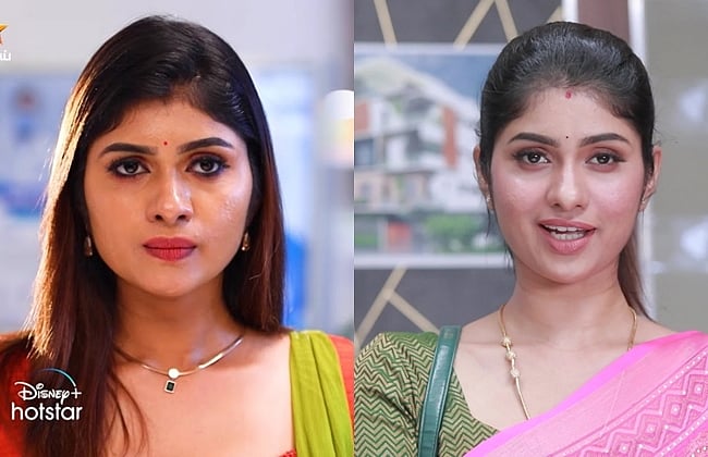 மோதலும் காதலும் தொடரில் நடிகை அஸ்வதி