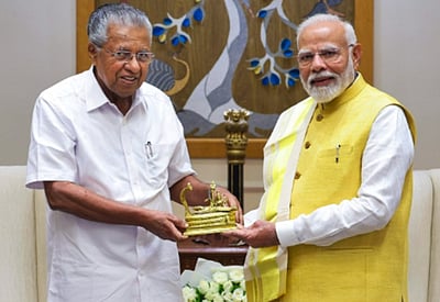 பிரதமர் மோடியுடன் கேரள முதல்வர் சந்திப்பு!