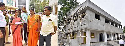 கோவை மேற்கு மண்டலத்தில் வளா்ச்சிப் பணிகள்: மேயா் ஆய்வு