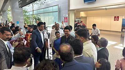 அமெரிக்காவில் முதல்வர் மு.க. ஸ்டாலினுக்கு உற்சாக வரவேற்பு!