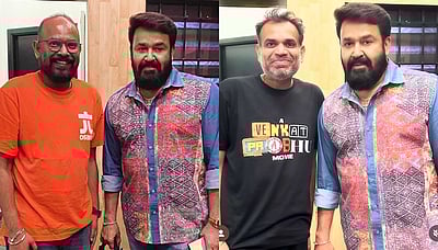 கோட் படத்தில் மோகன்லால்? வைரலாகும் புகைப்படங்கள்! 