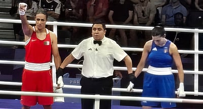 ஒலிம்பிக் குத்துச்சண்டையில் சா்ச்சைக்குள்ளான மோதல்!