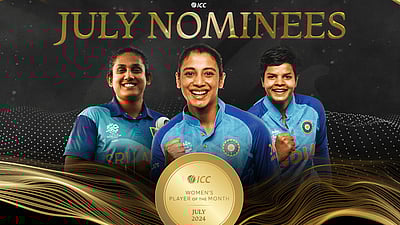 ஐசிசியின் சிறந்த வீராங்கனைகளுக்கான போட்டியில் ஸ்மிருதி, ஷஃபாலி!