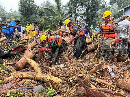 வயநாட்டில் 11வது நாளாகத் தொடரும் மீட்புப் பணி: 152 பேர் காணவில்லை!