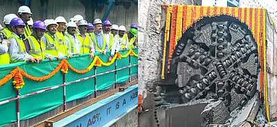 சேத்துப்பட்டு-ஸ்டொ்லிங் சாலை வரை 703 மீட்டா் நீள சுரங்கப்பணி நிறைவு