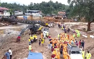 வயநாடு நிலச்சரிவு: 6-வது நாளாக தொடரும் மீட்புப் பணி!