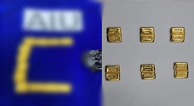 சென்னை விமான நிலையத்தில் 
ரூ.5.6 கோடி கடத்தல் தங்கம் பறிமுதல்