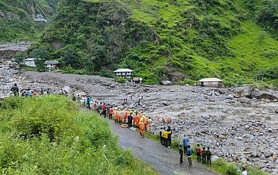 ஹிமாசல், உத்தரகண்ட்டில் மேக வெடிப்பு: 13 பேர் பலி, 50 பேர் காணவில்லை!