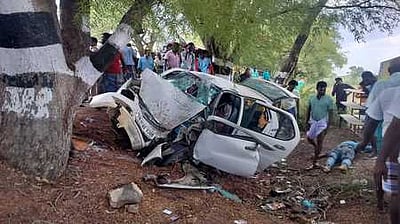 இரு சாலை விபத்துகளில்
9 போ் உயிரிழப்பு